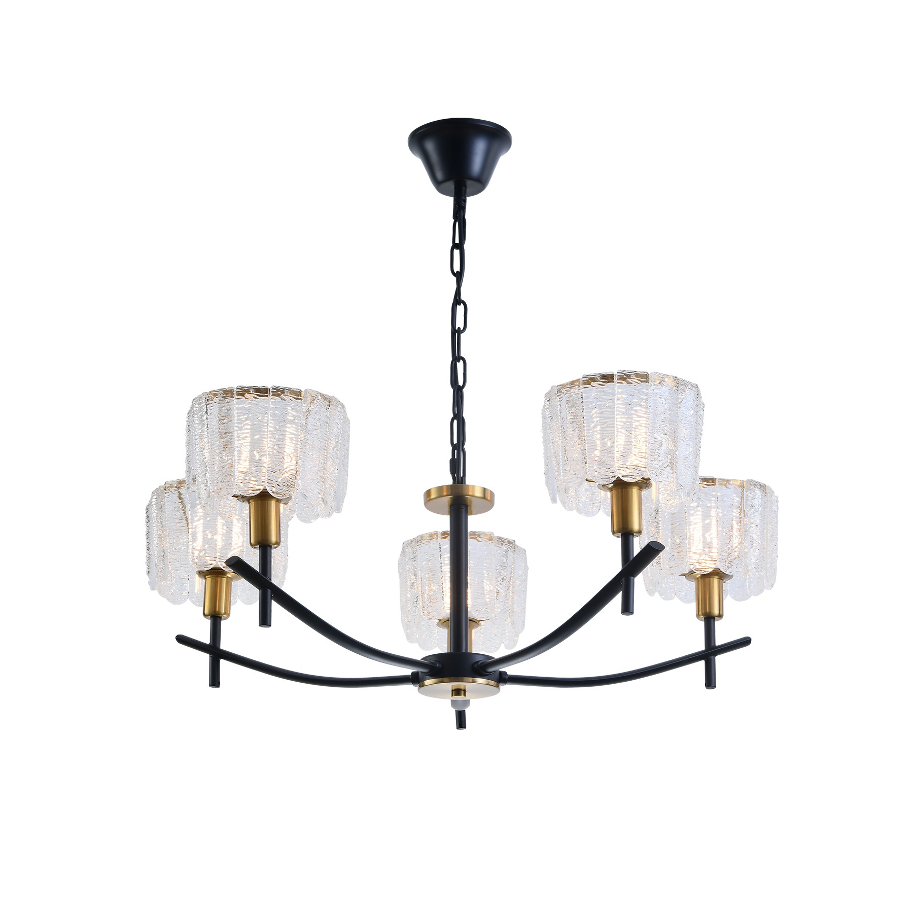 modern elegant fancy glass chandelier living room indoor lighting
