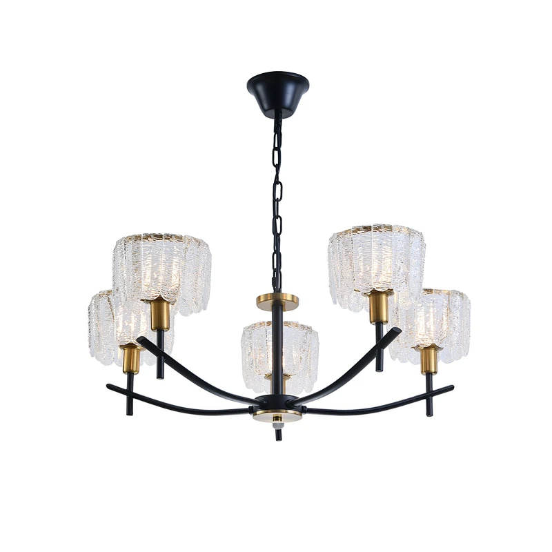 modern elegant fancy glass chandelier living room indoor lighting